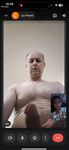 Michel dube playing with cock on video chat with a dom