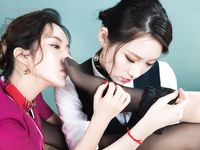 Foot Fetish Twin Flowers 98