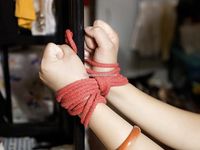 Chinese lady bondage 342-2