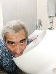 The realtor loser Russian faggot licking urinals.