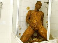scat fun in the bathroom