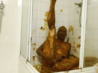 scat fun in the bathroom