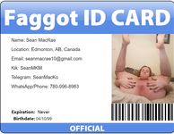 Exposed faggot Sean MacRae-Korobkov