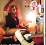 Sissy Tampon Smoking Whore