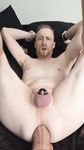 Dildofag26 with huge dildo
