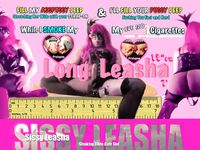 Leasha Long Cock & Wide Hole