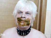 Toilet slave named Armands Lusis from Latvia as scat model