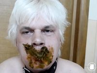 Toilet slave named Armands Lusis from Latvia as scat model