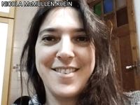 Hairy nudist Nicola McMullen-Klein