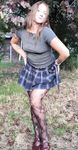 Prostitutes in obscene outfits