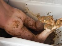 Shit Orgy in Bath Tub