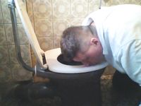 Gay Toilet licker