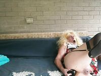 Photos from the shooting of Big Dildo And Bathtime