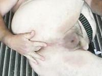 Photos from the shooting of Piss Drinking Sissy Slut