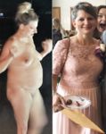 Clothed/unclothed mature women