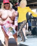 Clothed/unclothed mature women