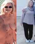 Clothed/unclothed mature women