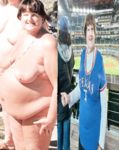 Clothed/unclothed mature women