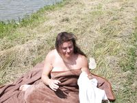 Annie Martin - Quebec Canada - Outdoor Slut exposed naked