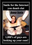 Anna Waters, Did you know you are an Internet whore?