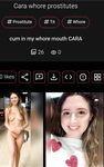 prostitute and bondage model CARA THE CUNT