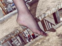 pretty lady dirty feet 13