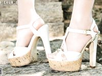 pretty lady dirty feet 14