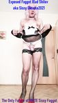 Exposed White Faggot Vlad aka Sissy Oksana2021