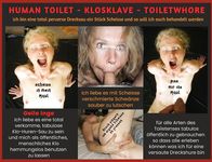 Geile Inge - human Toilet - Klosklave