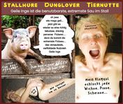Geile Inge - verkommene Stallsau - Dreckshure