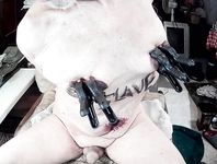 tony displayed naked as a sissy faggot male  3