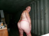 Sissy whore Sharon models some of her lingerie