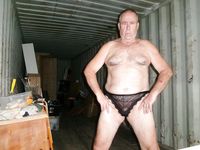 Sissy whore Sharon models some of her lingerie