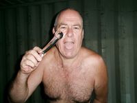 Me Showing you Two of the dildos I will use for you