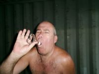 Me Showing you Two of the dildos I will use for you