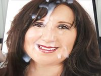 My hot Mom gets multible facial cumshots