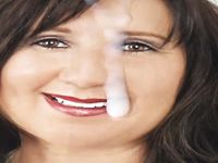 My hot Mom gets multible facial cumshots