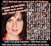 Mom Michaela eye contact jerk off challenge #2