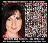 Mom Michaela eye contact jerk off challenge #2