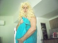 Preparing to Film Sharon the Sissy Whore Series Number 18,