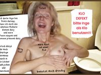 Geile Inge - tabulose Klohure - human Toilet