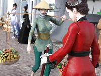 Ancient Chinese Heroine bondage2️⃣-2