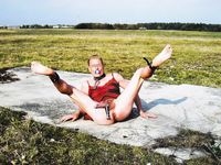 Outdoor Baby-Crossdresser-Slave