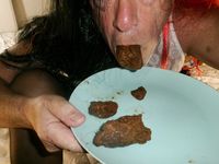 Sissy Sharon, Scat Eating Slut