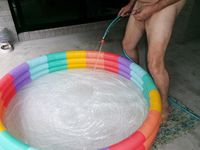 Preparing to make Sissy Sharon In a Kiddies pool Yet Again,