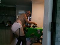 Preparing to shoot Shitty Panties