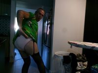 Preparing to shoot Shitty Panties