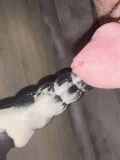 Dildo Arschfick bis die Prostata abwichst