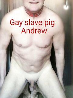 exposed faggot Andrew naked