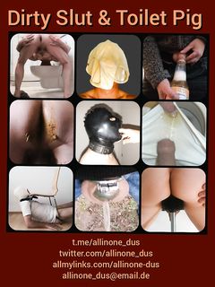 Toilet Pig and  Dirty Slave Allinone